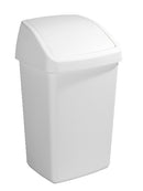 Sunware Delta Prullenbak Met Swingdeksel 50l Wit