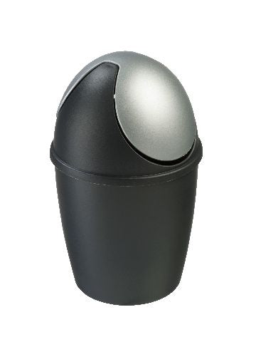 Sunware tiglio tafelafvalemmer 1,5 ltr zwart/zilver