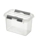 Sunware Q-Line Opbergbox 0.8L Transparant/Zilver