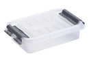 Sunware Q-Line Opbergbox 0.2L Tranparant/Zilver