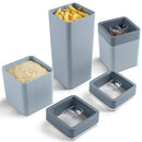 Sunware Sigma Home Voorraadbussen 0.6L+ 1.4L 3-delig Blauw