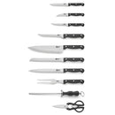 Richardson Sheffield Houten Messenblok Artisan 16-delig Zwart