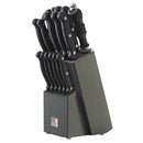 Richardson Sheffield Houten Messenblok Artisan 16-delig Zwart