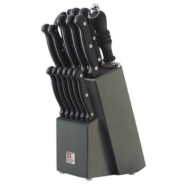 Richardson Sheffield Houten Messenblok Artisan 16-delig Zwart