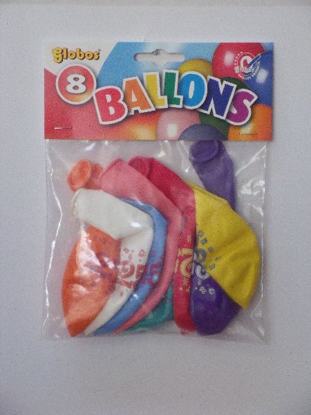 8 cijferballonnen nr. 25 2191