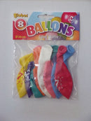8 cijferballonnen nr. 7 2228