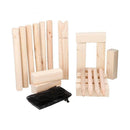 Eddy Toys Houten Kubb-Spel 22-delig