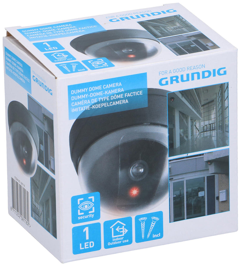 Grundig dummy koepelcamera zwart