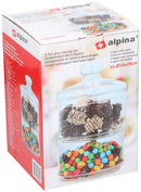 Alpina Voorraadpot glas 2-laags dia 16x h 28cm