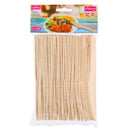 Houten Wegwerpmessen 16 cm 50 Stuks