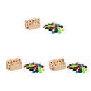 Eddy Toys Houten Constructieset Assorti