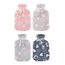 Warmwaterkruik met Fleecehoes 2L Assorti