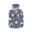 Warmwaterkruik met Fleecehoes 2L Assorti