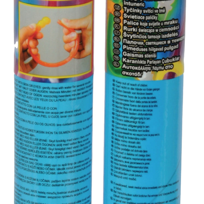 Glow in the dark Sticks / Gloeiarmbandjes 15 stuks