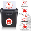 Alpina Papierversnipperaar Zwart