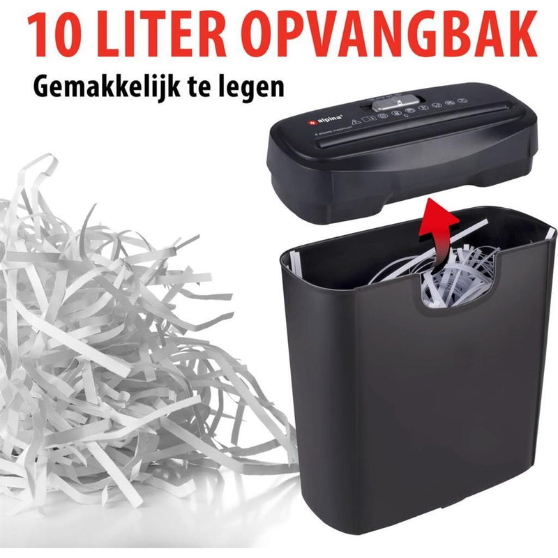 Alpina Papierversnipperaar Zwart