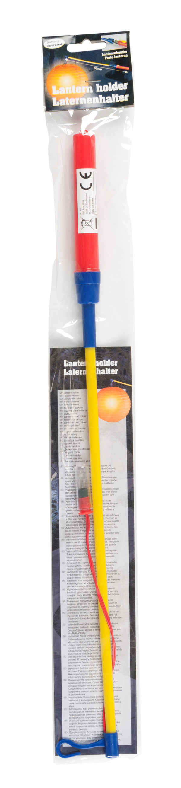 Lampionstok met Lampje, 50cm