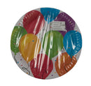 Bord 23cm 6 stuks ballonnen print