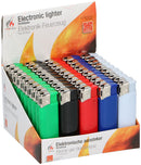Aansteker 50 stuks in display 5 ass kleur elektrisch