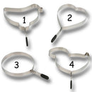 Lifetime Cooking Eierring Bakvorm 10x10x1,3 cm RVS Assorti