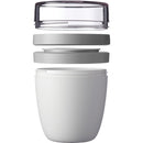 Mepal Mini Lunchpot Ellipse 300+120 ml Wit