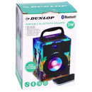 Dunlop Portable Bluetooth Speaker + LED Verlichting