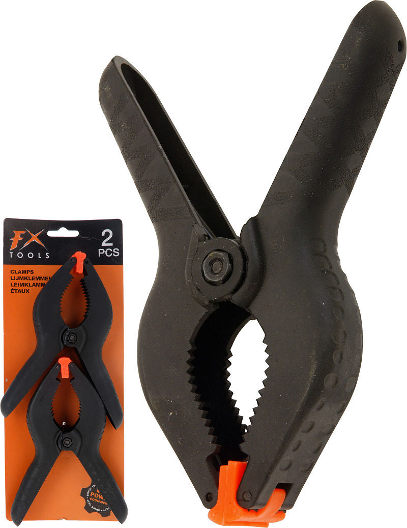 Lijmklemmen +/- 15cm 2 stuks