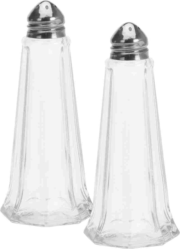 EH Peper en zoutstel glas