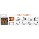 S.I.A. LED Koperdraad Lichtketting 10 LEDs Warmwit Batterij
