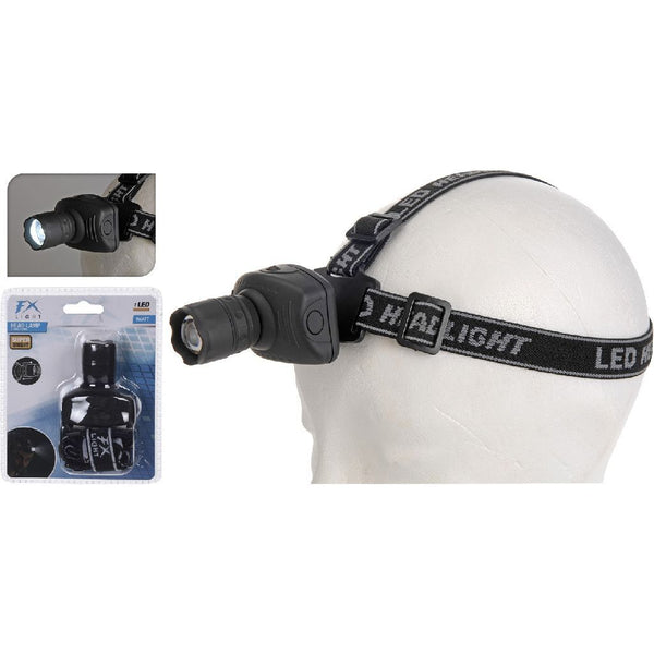 FX Light Hoofdlamp Zwart