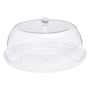 Excellent Houseware Taartplateau + Stolp 33x14 cm Transparant