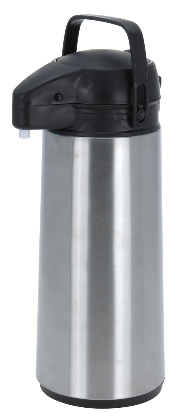 Thermoskan met Pomp 1.8L RVS/Zwart