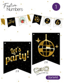 Festive numbers Starter kit Let AND apos;s Party