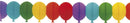 Guirlande 6mtr. balloons