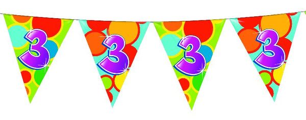 Vlaggenlijn 10 meter 3 jaar