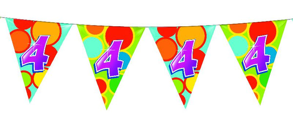 Vlaggenlijn 4 Jaar, 10mtr.