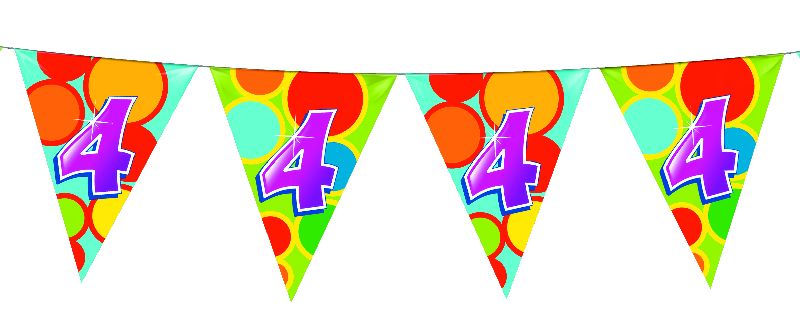 Vlaggenlijn 4 Jaar, 10mtr.