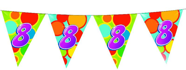 Vlaggenlijn 10 meter 8 jaar