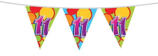 Vlaggenlijn 11 Jaar, 10mtr.