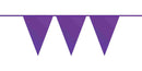 Vlaggenlijn 10 meter paars