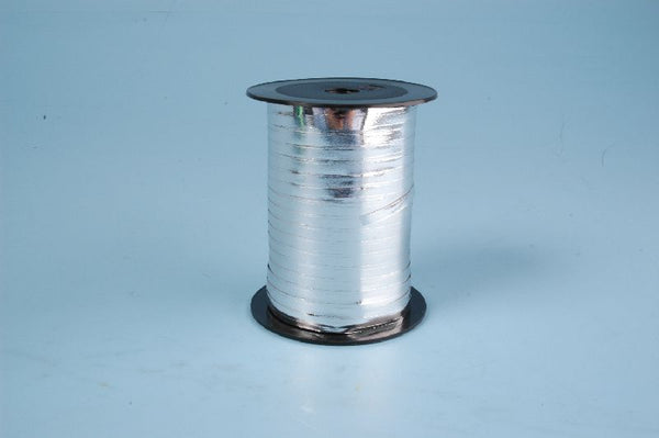 Krullint 250mx5mm metallic - zilver