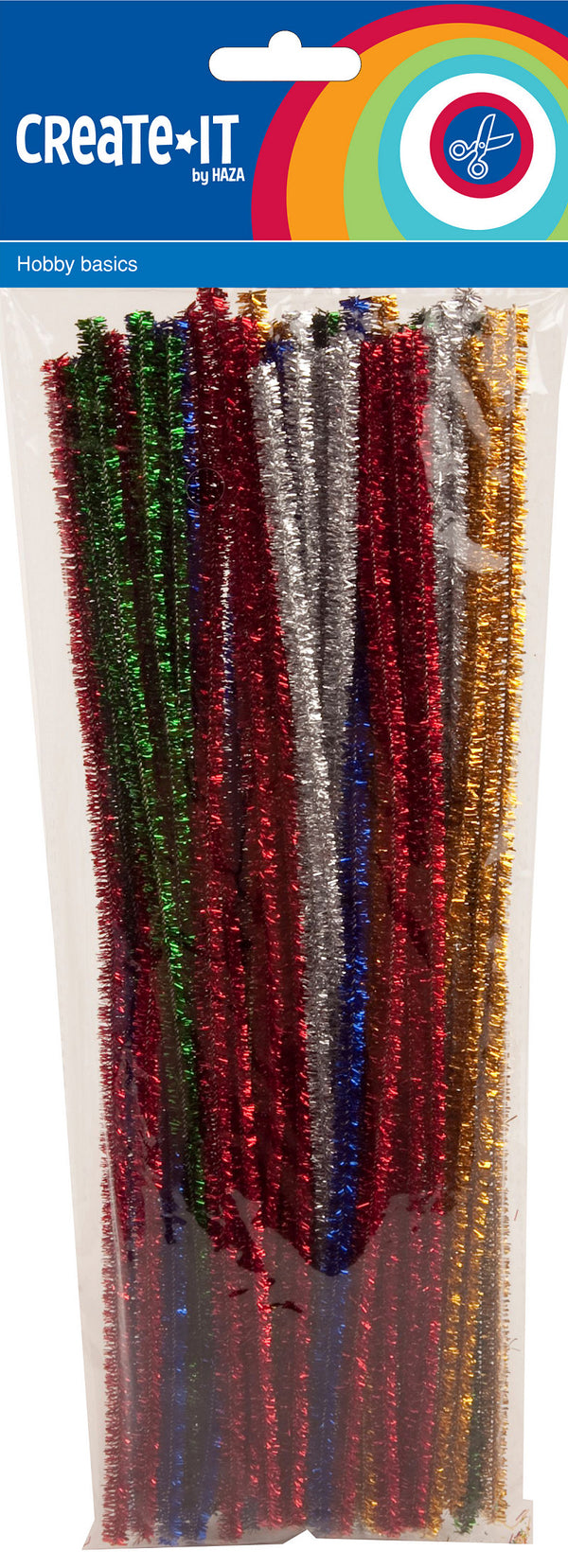Chenille Glitter, 50st.