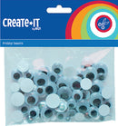 Bewegende ogen Create-it 100 stuks