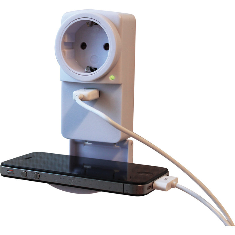 EXIN USB Doorsteekstekker 1A