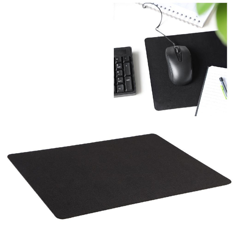 Q-Link Muismat 26x21 cm Zwart