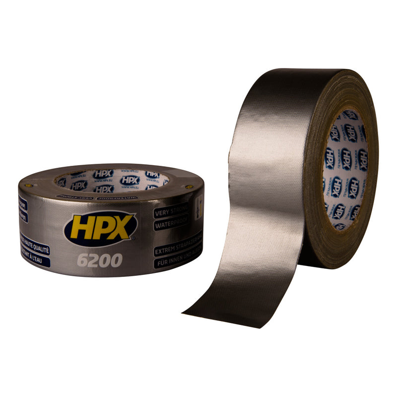 HPX Pantsertape Zilver 50mmx25mm