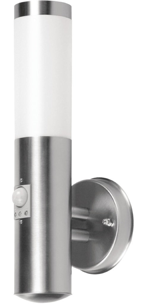 Ranex rx101038r-s Wandlamp met Bewegingsmelder Geborsteld RVS Kunststof