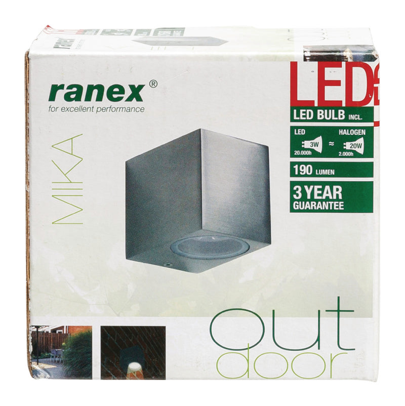 Ranex Ra-5000464 Smd Led Wandlamp voor Buiten Mika (5000.464)