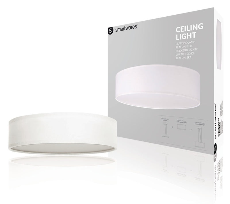 Ranex RA-1000468 Mia LED Plafond Lamp 40cm Wit