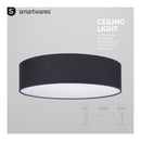 Ranex RA-1000469 Mia LED Plafond Lamp Zwart 40cm